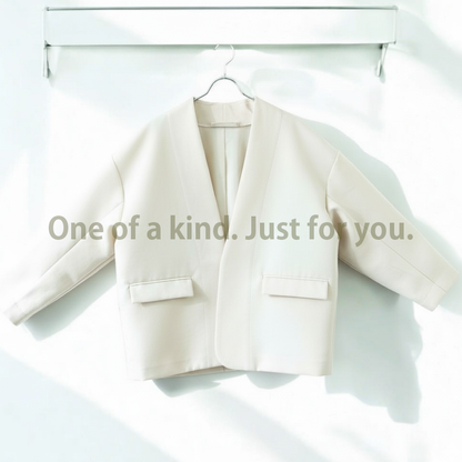 [Custom-Made] Collarless Jacket