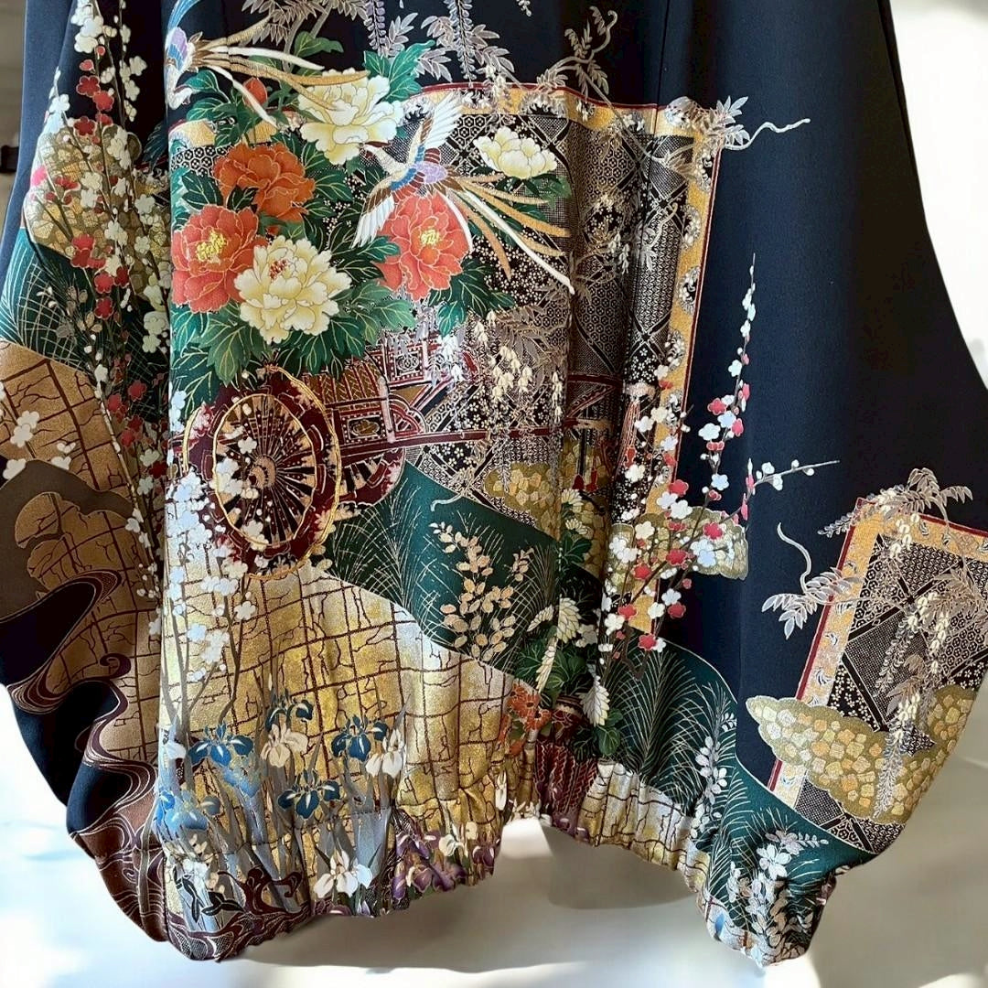 [Kuroyanagi collection] MA1 Jacket - Flower cart