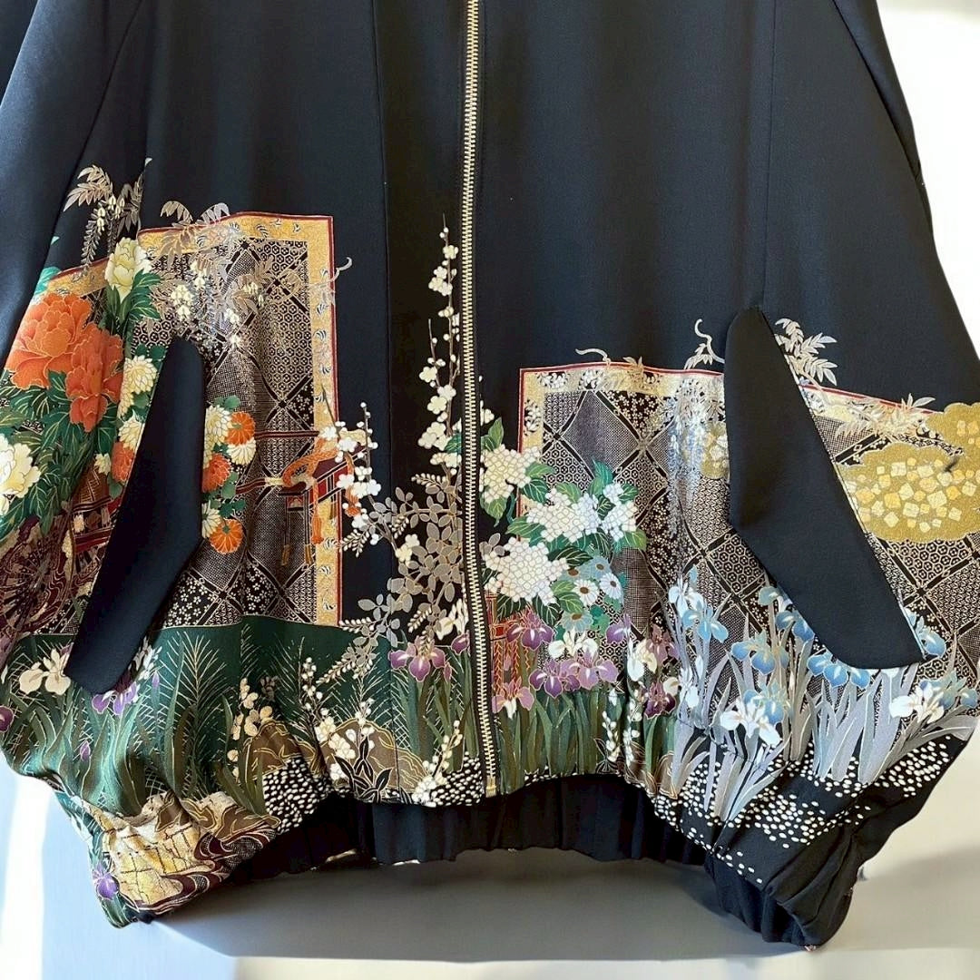 [Kuroyanagi collection] MA1 Jacket - Flower cart