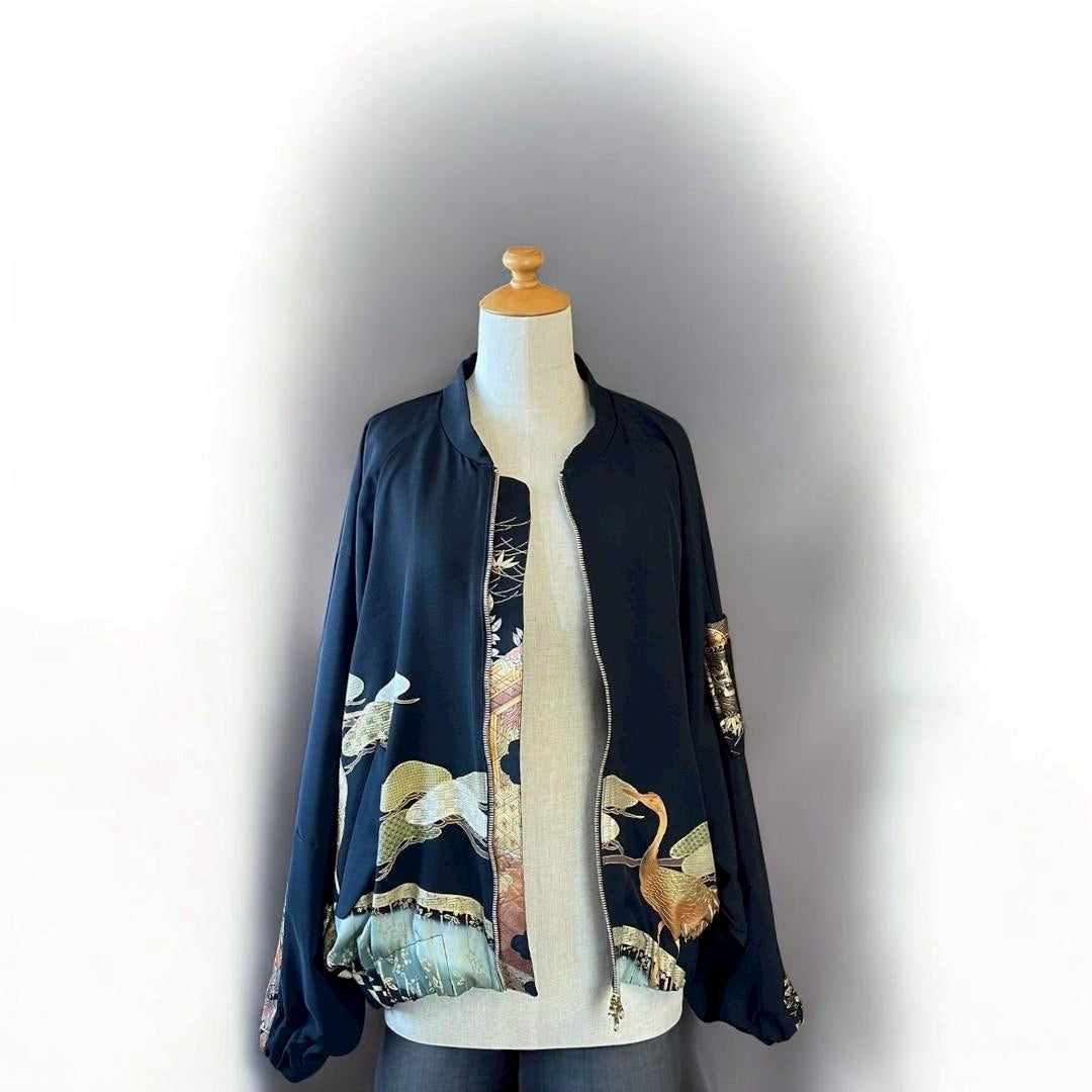 [Kuroyanagi collection] MA1 Jacket - black