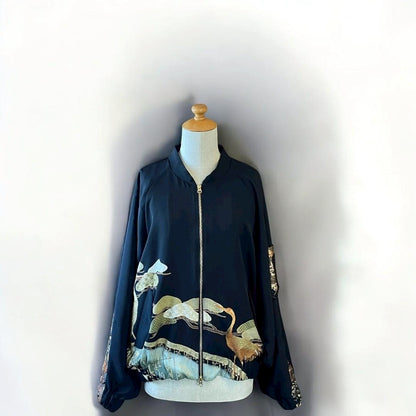 [Kuroyanagi collection] MA1 Jacket - black