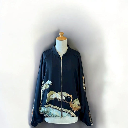 [Kuroyanagi collection] MA1 Jacket - black