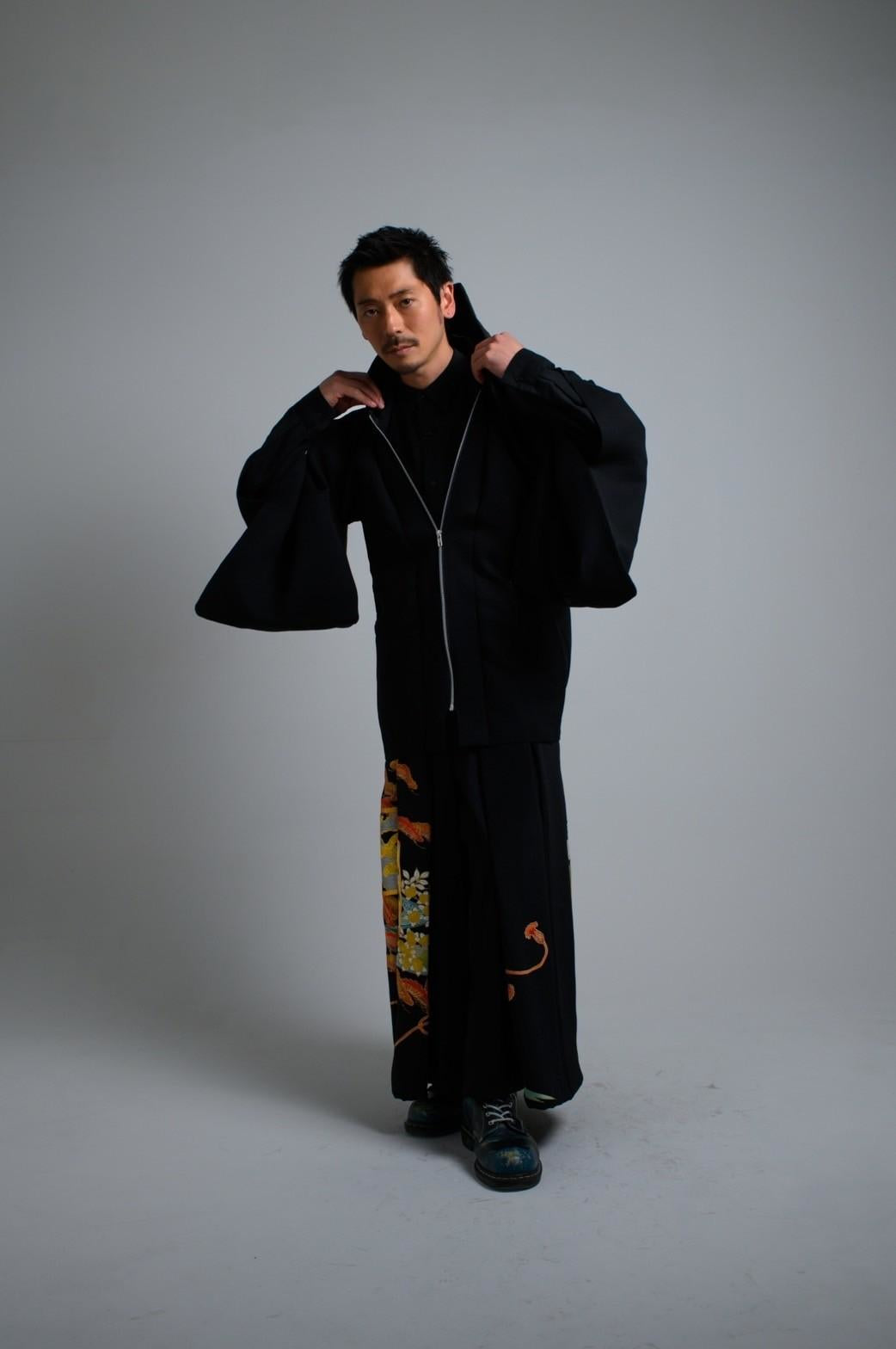 [Sample collection] Kimono Hoodie and pants 1
