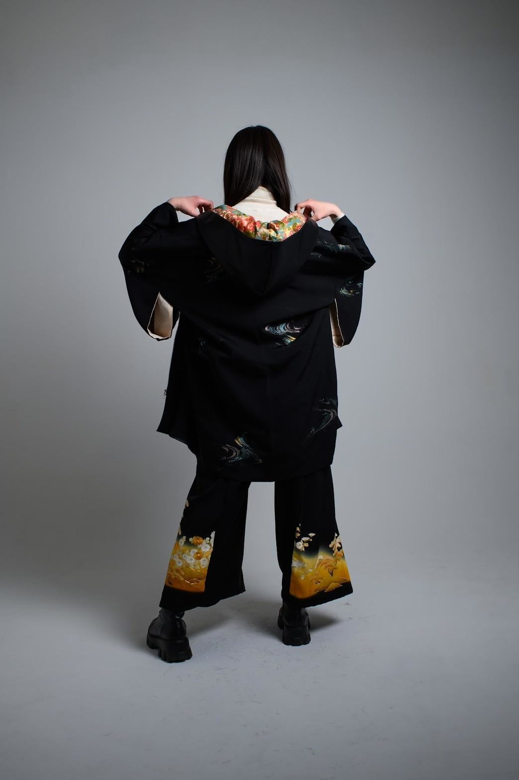[Sample collection] Kimono Hoodie and pants 1