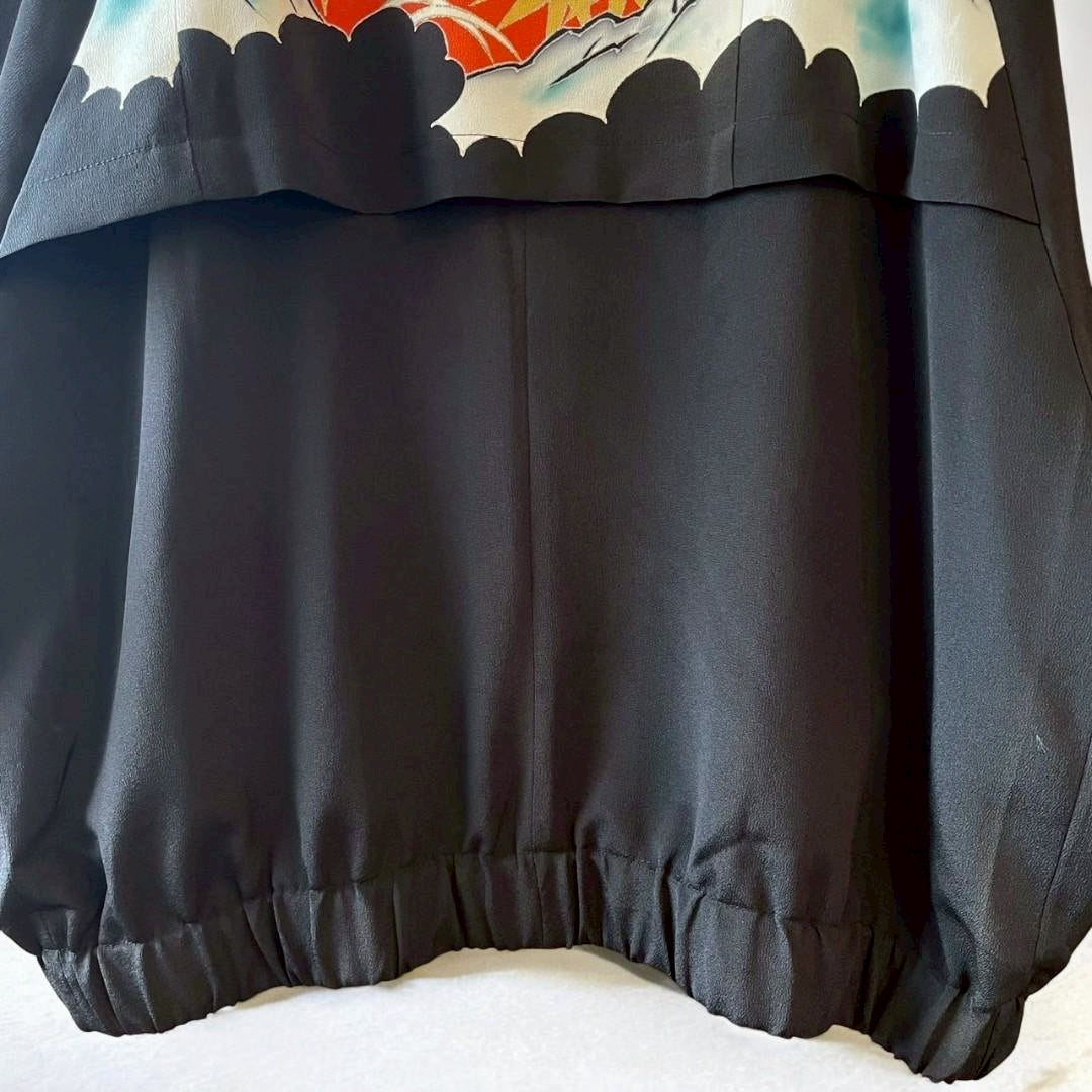 [Kuroyanagi collection] Truck Jacket - Flowers and Birds