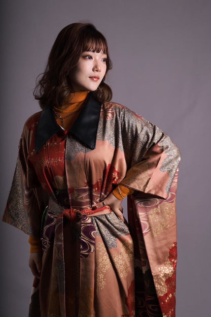 [Sample collection] Kimono long coat 1